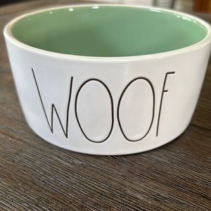 Rae Dunn dog water/food bowl